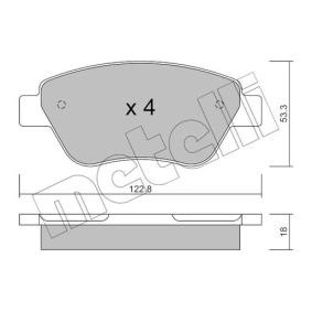 Bremsbeläge 22-0321-1 von METELLI günstig für 32,92 € online kaufen
