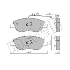 Bremsbeläge 22-0577-1 von METELLI günstig für 43,72 € online kaufen