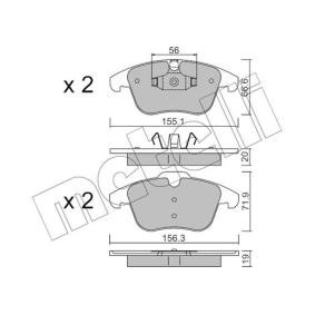 Bremsbeläge 22-0675-0 von METELLI günstig für 44,22 € online kaufen