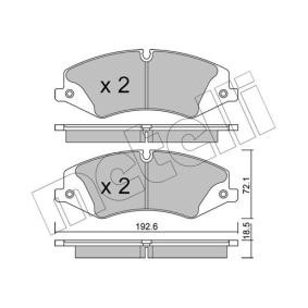 Bremsbeläge 22-0836-0 von METELLI günstig für 28,76 € online kaufen