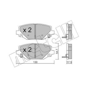Bremsbeläge 22-0947-0 von METELLI günstig für 37,60 € online kaufen