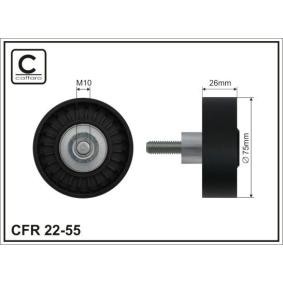 Umlenk- / Führungsrolle, Keilrippenriemen 22-55 von CAFFARO günstig für 17,55 € online kaufen