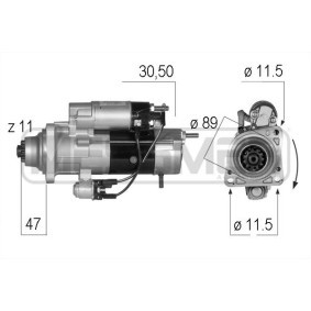 Anlasser von MESSMER 220559