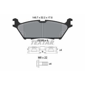 Bremsbeläge 2210001 von TEXTAR günstig für 45,34 € online kaufen