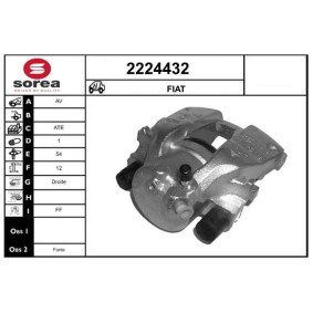 Bremssattel des Herstellers EAI - Originalware Artikelnummer: 2224432