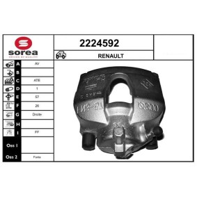 Bremssattel 2224592 von EAI günstig für 77,93 € online kaufen