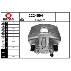 Bremssattel für CHRYSLER von EAI