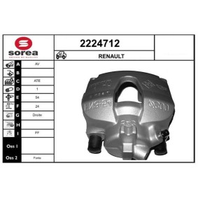 Bremssattel 2224712 von EAI günstig für 101,77 € online kaufen