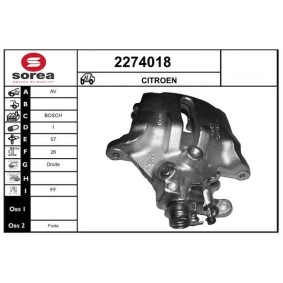 Bremssattel 2274018 von EAI günstig für 110,87 € online kaufen