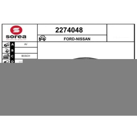 Achetez des Étrier de frein EAI 2274048 à prix pour 114,83 €