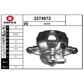 Bremssattel 2274072 von EAI günstig für 95,99 € online kaufen