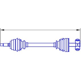 Köp Drivaxel av SERCORE 22838A till det låga priset 1368,94 kr