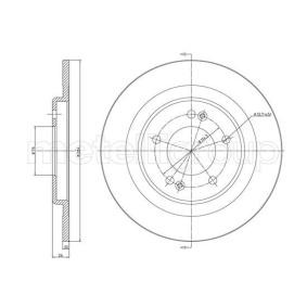 Compre Disco de travão da METELLI 23-1441C a um preço baixo por 39,56 €
