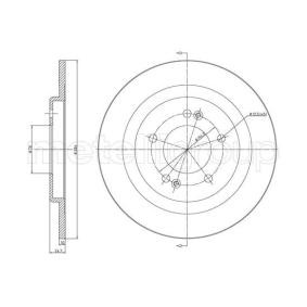 Compre Disco de travão da METELLI 23-1472C a um preço baixo por 35,22 €