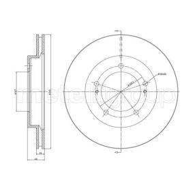 Compre Disco de travão da METELLI 23-1573 a um preço baixo por 38,54 €