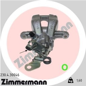 Bremssattel 230.4.30046 von ZIMMERMANN günstig für 178,37 € online kaufen
