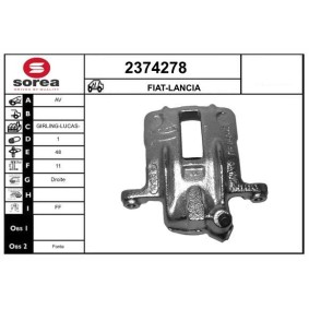 Bremssattel 2374278 von EAI günstig für 100,27 € online kaufen