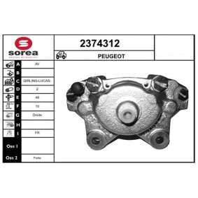 Bremssattel für PEUGEOT von EAI