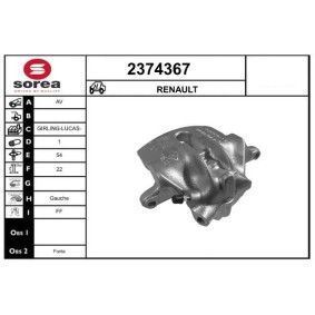Bremssattel 2374367 von EAI günstig für 81,86 € online kaufen