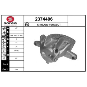 Bremssattel 2374406 von EAI günstig für 75,81 € online kaufen