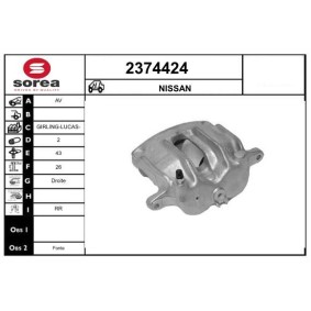 Bremssattel 2374424 von EAI günstig für 117,00 € online kaufen