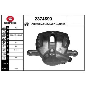 Bremssattel 2374590 von EAI günstig für 105,55 € online kaufen
