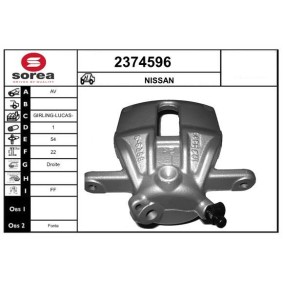 Bremssattel 2374596 von EAI günstig für 101,65 € online kaufen