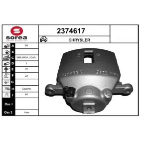 Bremssattel für CHRYSLER von EAI