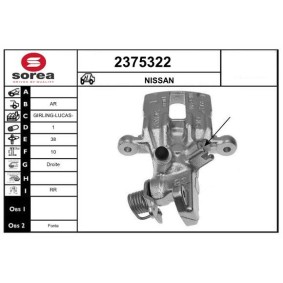 Bremssattel für NISSAN von EAI