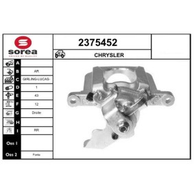 Bremssattel für CHRYSLER von EAI