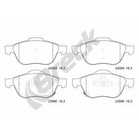 Achetez des Plaquettes de frein BRECK 23996 00 701 00 à prix pour 39,55 €