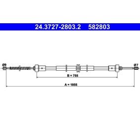 Achetez des Câble de frein à main de chez ATE en ligne pour FORFOUR 3/5 portes (453) à prix modérés