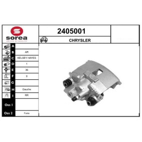 Bremssattel für CHRYSLER von EAI