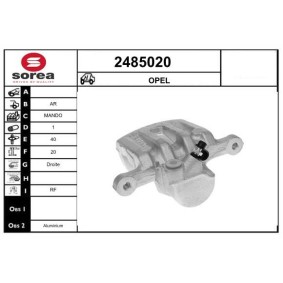 Bremssattel 2485020 von EAI günstig für 95,99 € online kaufen