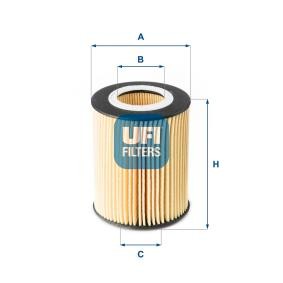 Ölfilter für LAND ROVER von UFI