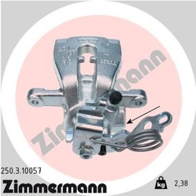 Kjøp Bremsecaliper av ZIMMERMANN 250.3.10057 til den lave prisen 2010,89 NOK