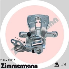 Kjøp Bremsecaliper av ZIMMERMANN 250.4.10057 til den lave prisen 2010,89 NOK