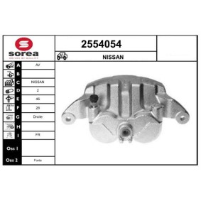 Bremssattel 2554054 von EAI günstig für 123,32 € online kaufen