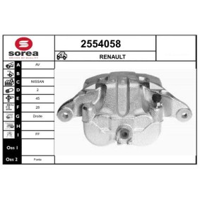 Bremssattel 2554058 von EAI günstig für 168,07 € online kaufen
