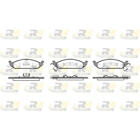 Acquista Kit pastiglie freni da ROADHOUSE 2570.02 a buon mercato per soli 58,20 €