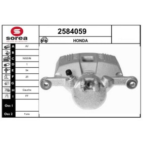 Bremssattel für HONDA von EAI