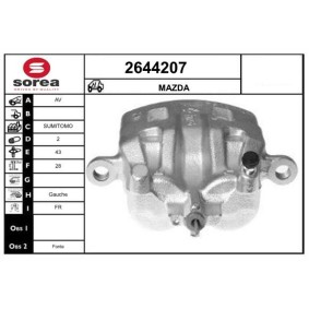 Bremssattel für MAZDA von EAI