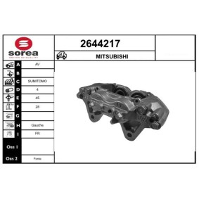 Bremssattel für MITSUBISHI von EAI