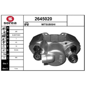 Bremssattel 2645020 von EAI günstig für 149,64 € online kaufen