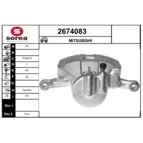 Bremssattel für MITSUBISHI von EAI