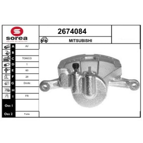 Bremssattel für MITSUBISHI von EAI