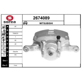 Bremssattel 2674089 von EAI günstig für 119,11 € online kaufen