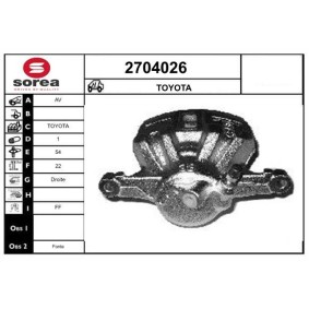 Bremssattel für TOYOTA von EAI