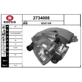 Bremssattel 2734008 von EAI günstig für 87,30 € online kaufen