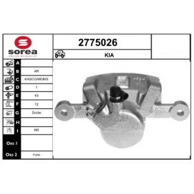 Bremssattel für KIA von EAI